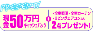 追加工事30万円（税込）プレゼント！